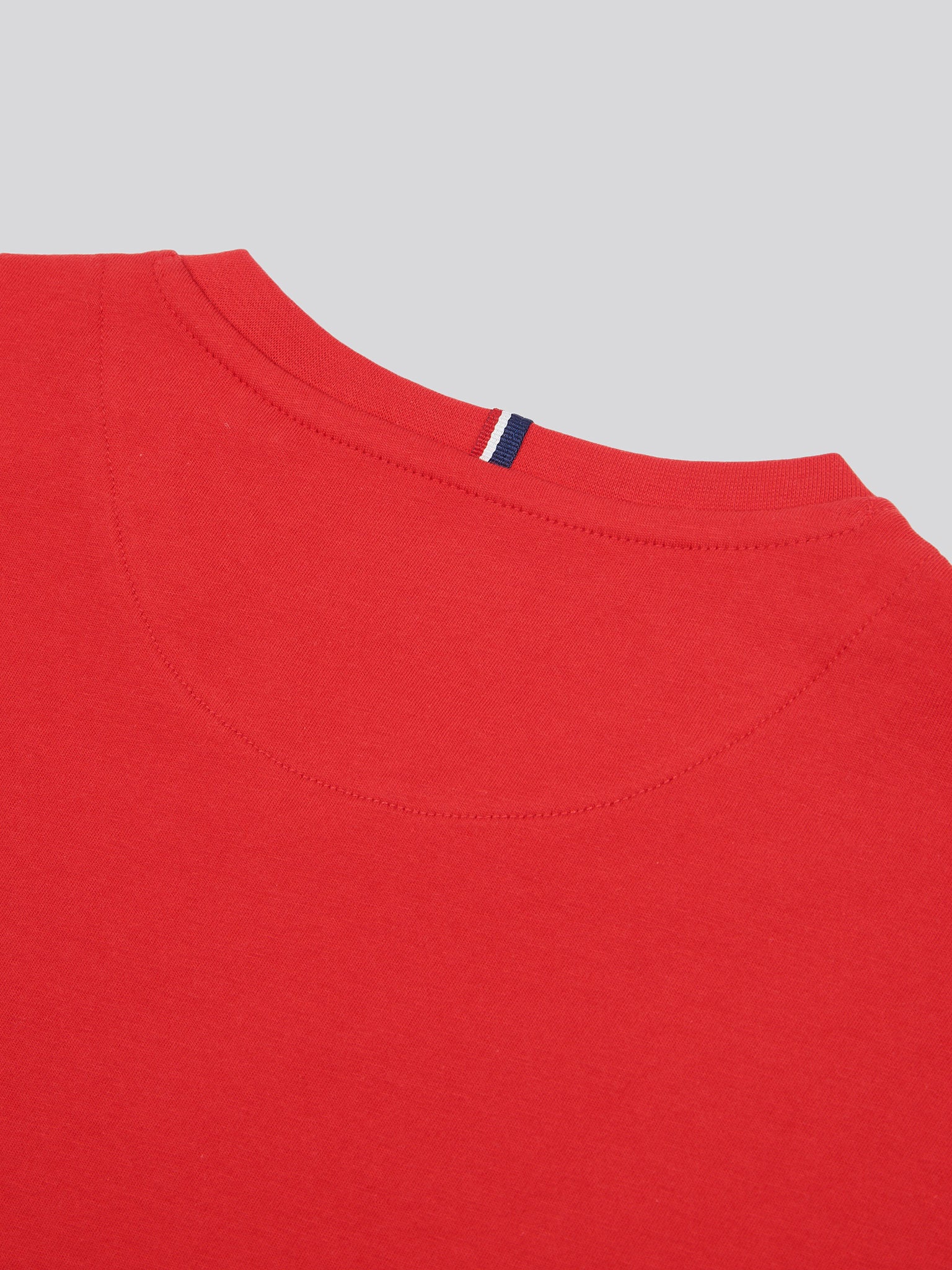 Mens Double Horsemen Pocket T-Shirt in Haute Red