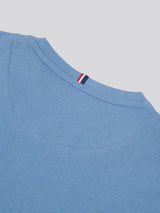 Mens Double Horsemen Pocket T-Shirt in Blue Horizon