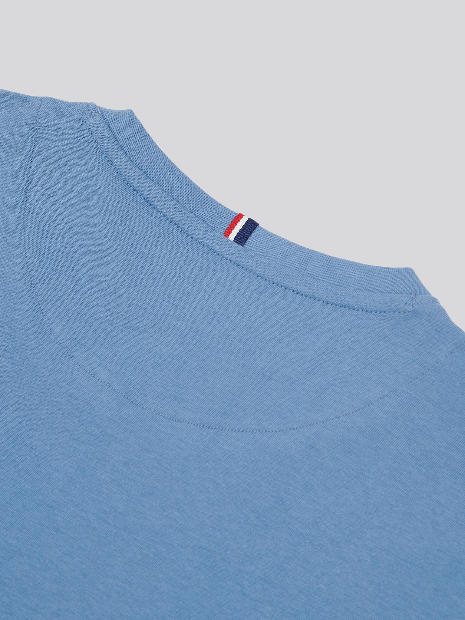 Mens Double Horsemen Pocket T-Shirt in Blue Horizon