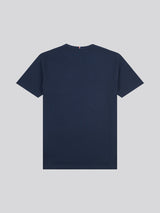Mens Double Horsemen Pocket T-Shirt in Dark Sapphire Navy