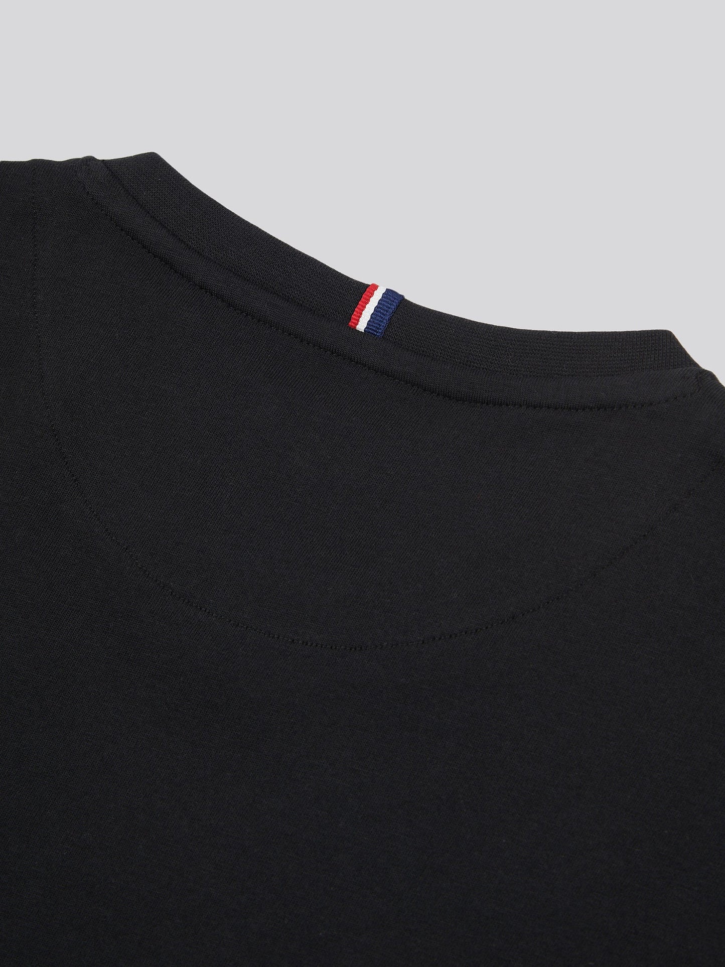Mens Double Horsemen Pocket T-Shirt in Black Bright White DHM
