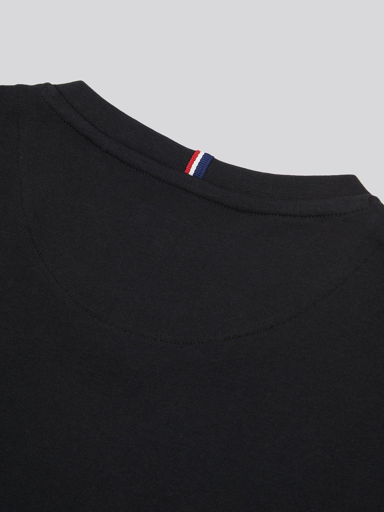 Mens Double Horsemen Pocket T-Shirt in Black Bright White DHM