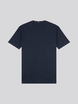 Mens Large Player T-Shirt in Dark Sapphire Navy / Haute Red DHM