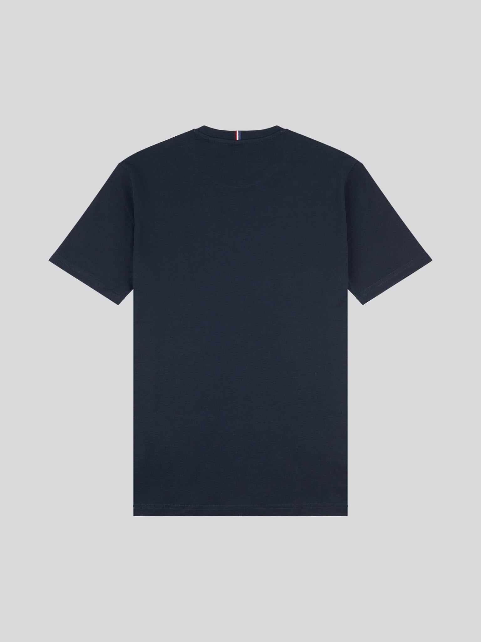 Mens Large Player T-Shirt in Dark Sapphire Navy / Haute Red DHM
