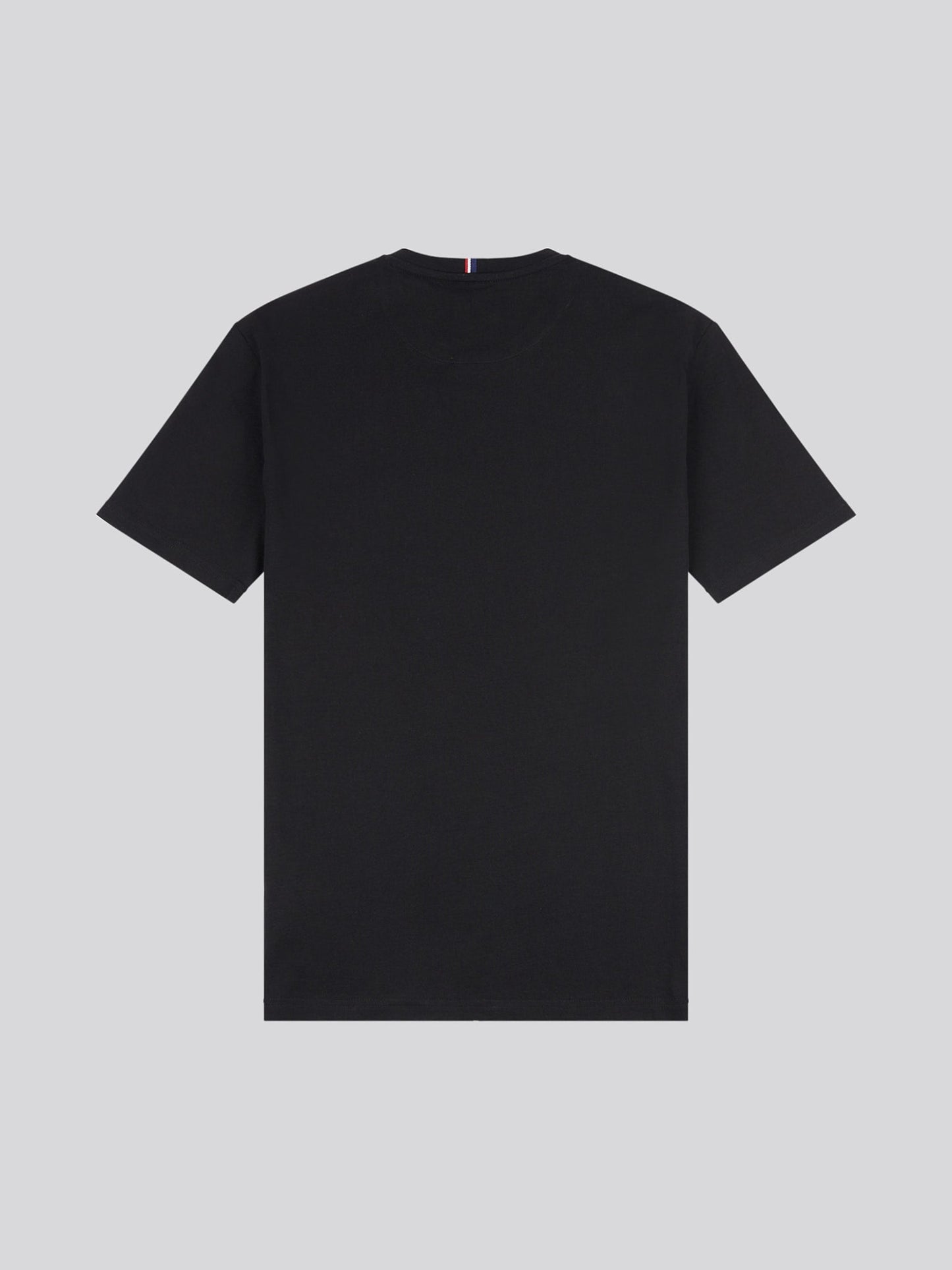 Mens Large Player T-Shirt in Black Bright White DHM