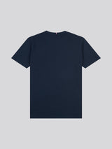 Mens Large Double Horsemen T-Shirt in Dark Sapphire Navy / Haute Red DHM