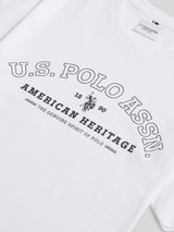Mens Heritage Graphic T-Shirt in Bright White