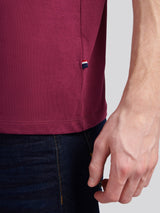 Mens Heritage Graphic T-Shirt in Grape Wine