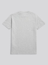 Mens Heritage Graphic T-Shirt in Mid Grey Marl