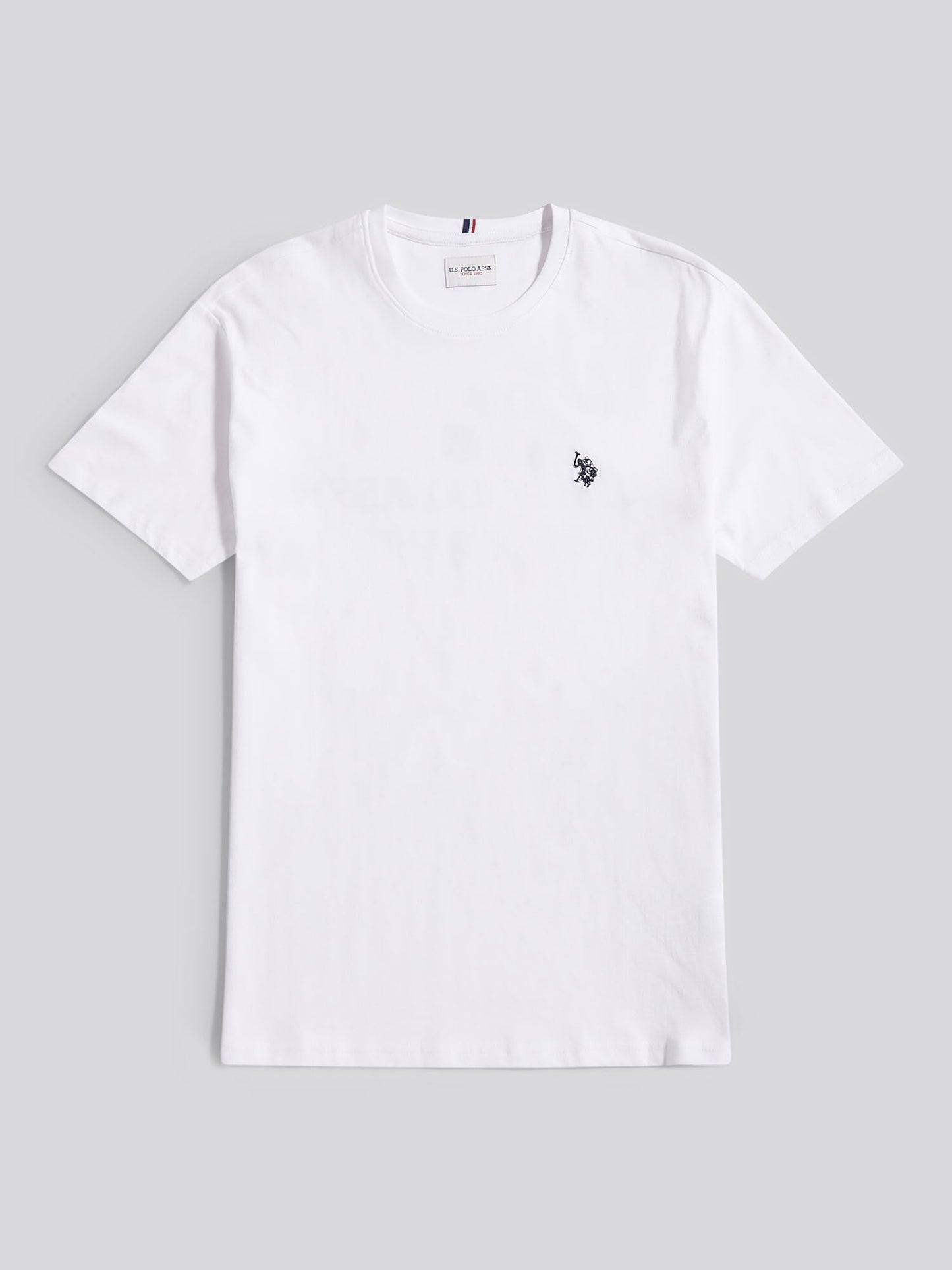Mens USPA Back Graphic T-Shirt in Bright White