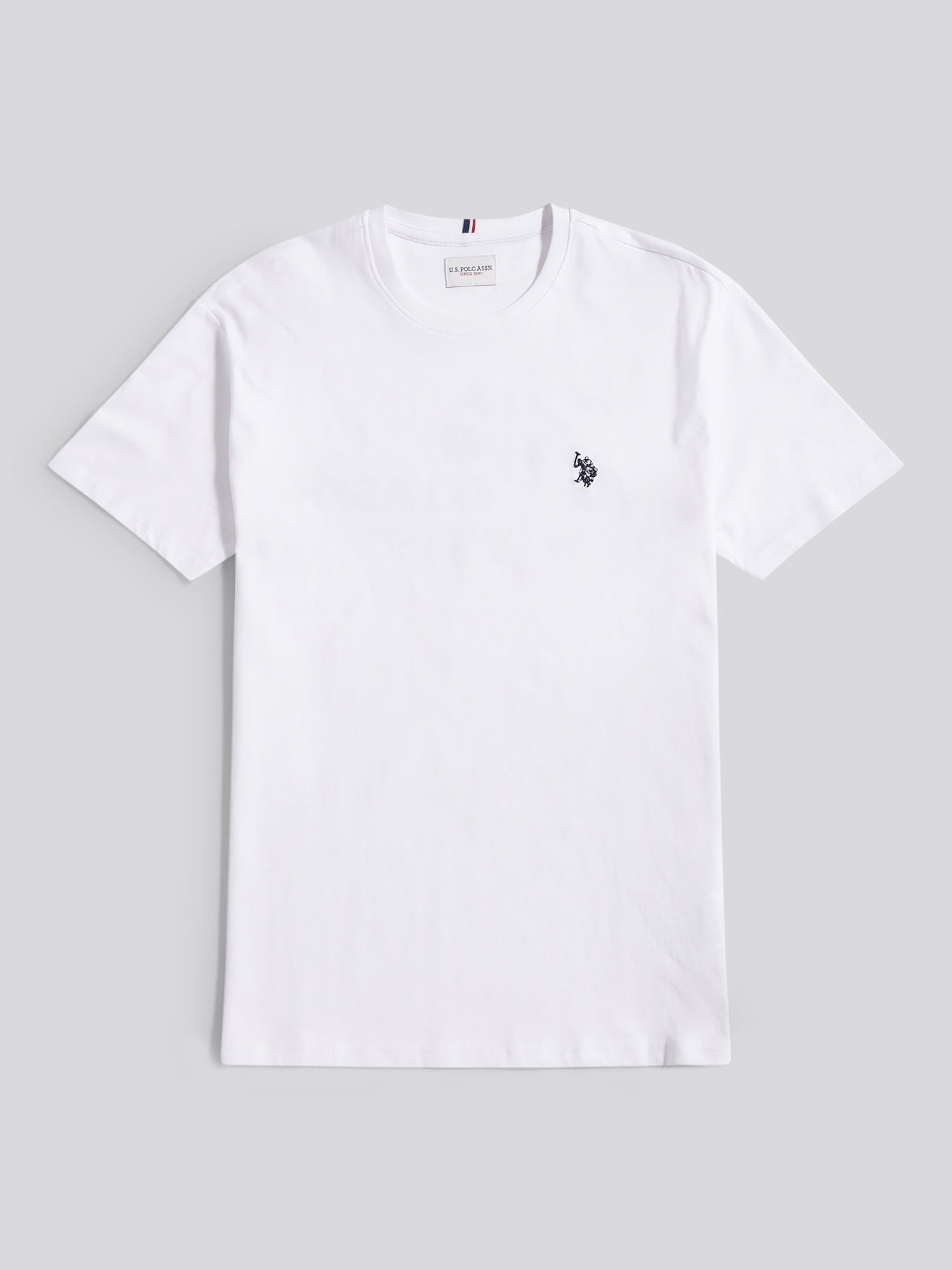 Mens USPA Back Graphic T-Shirt in Bright White