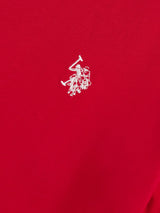 Mens USPA Back Graphic T-Shirt in Haute Red