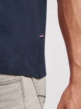 Mens USPA Back Graphic T-Shirt in Dark Sapphire Navy
