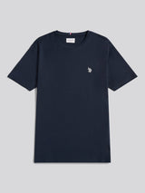 Mens USPA Back Graphic T-Shirt in Dark Sapphire Navy