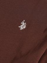 Mens USPA Back Graphic T-Shirt in Chocolate Martini