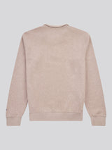 Mens French Rib 1/4 Funnel in Atmosphere Marl