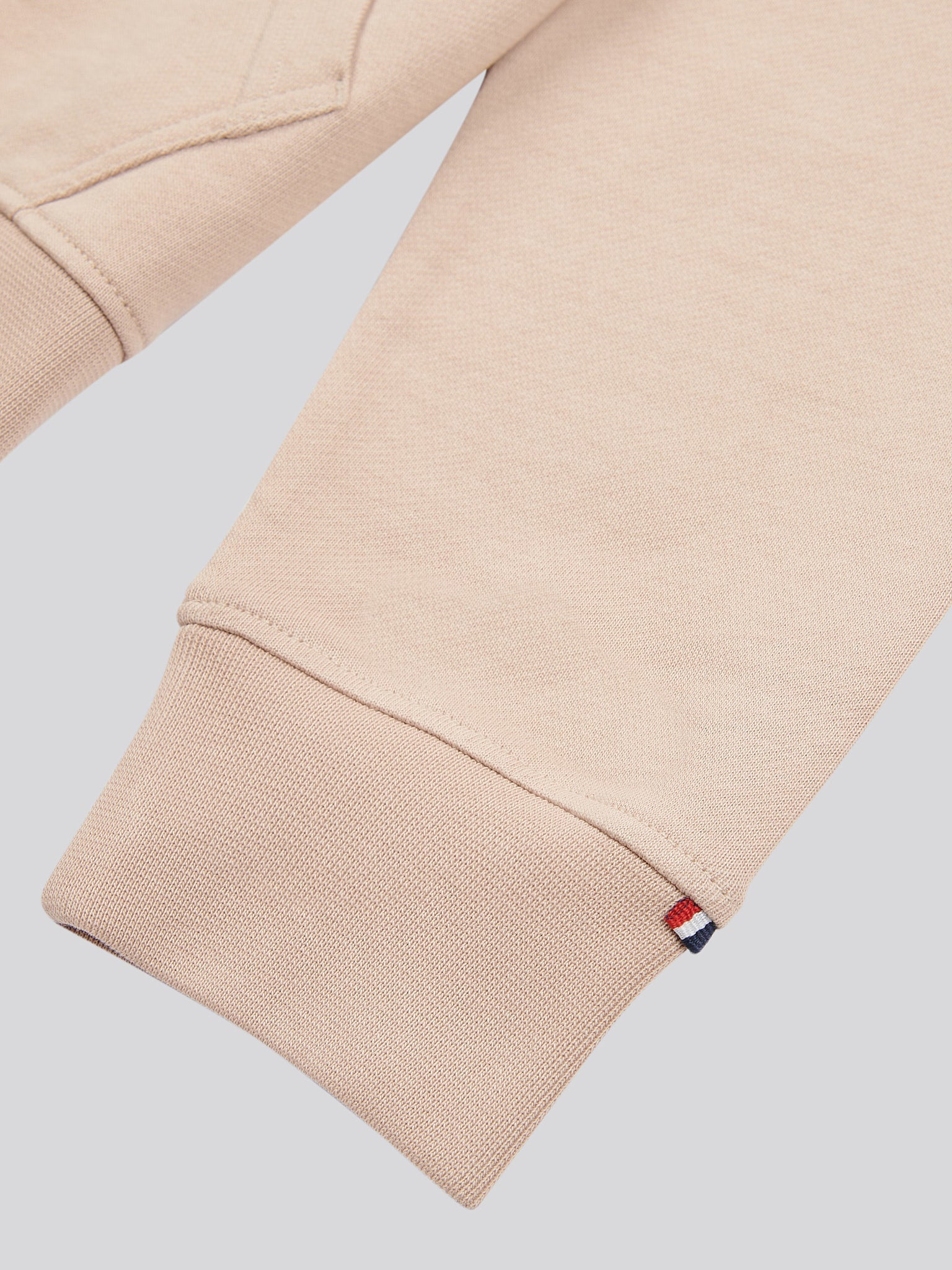 Mens Double Horsemen Loopback Hoodie Doeskin
