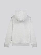 Mens Double Horsemen Loopback Hoodie Mid Grey Marl