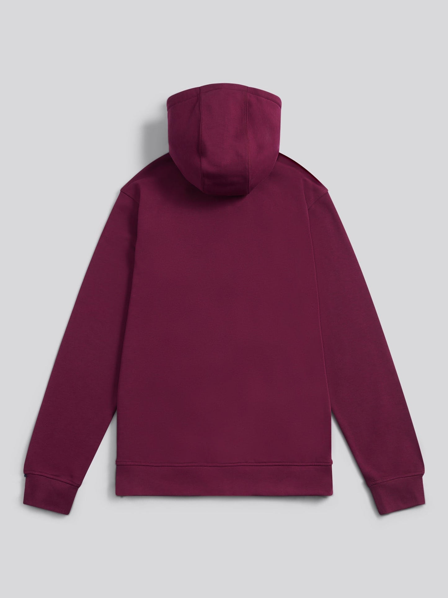 Mens Double Horsemen Loopback Zip Hoodie Grape Wine
