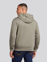 Mens Double Horsemen Loopback Zip Hoodie Mulled Basil