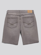 Mens Classic 5 Pocket Denim Shorts Grey Wash