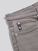 Mens Classic 5 Pocket Denim Shorts Grey Wash