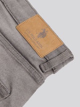 Mens Classic 5 Pocket Denim Shorts Grey Wash
