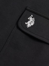 Mens Smart Utility Short in Black Bright White DHM