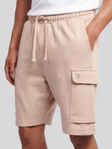 Mens Smart Utility Short in Doeskin
