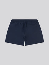 Mens Seersucker Swim Short in Dark Sapphire Navy