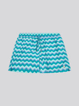 Mens Wave Swim Short in Alexandrite