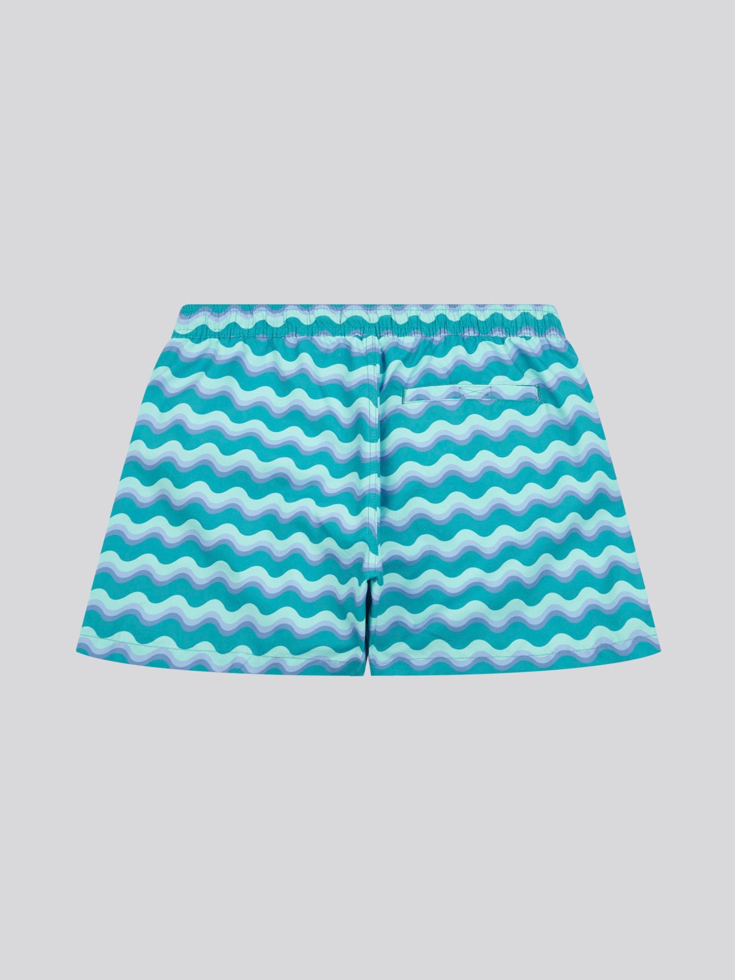 Mens Wave Swim Short in Alexandrite