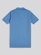 Mens Combed Cotton Double Horsemen Revere Polo Shirt Riviera