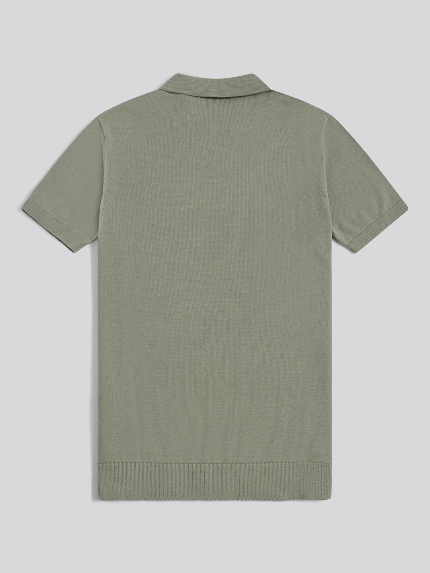 Mens Combed Cotton Double Horsemen Revere Polo Shirt Sea Spray