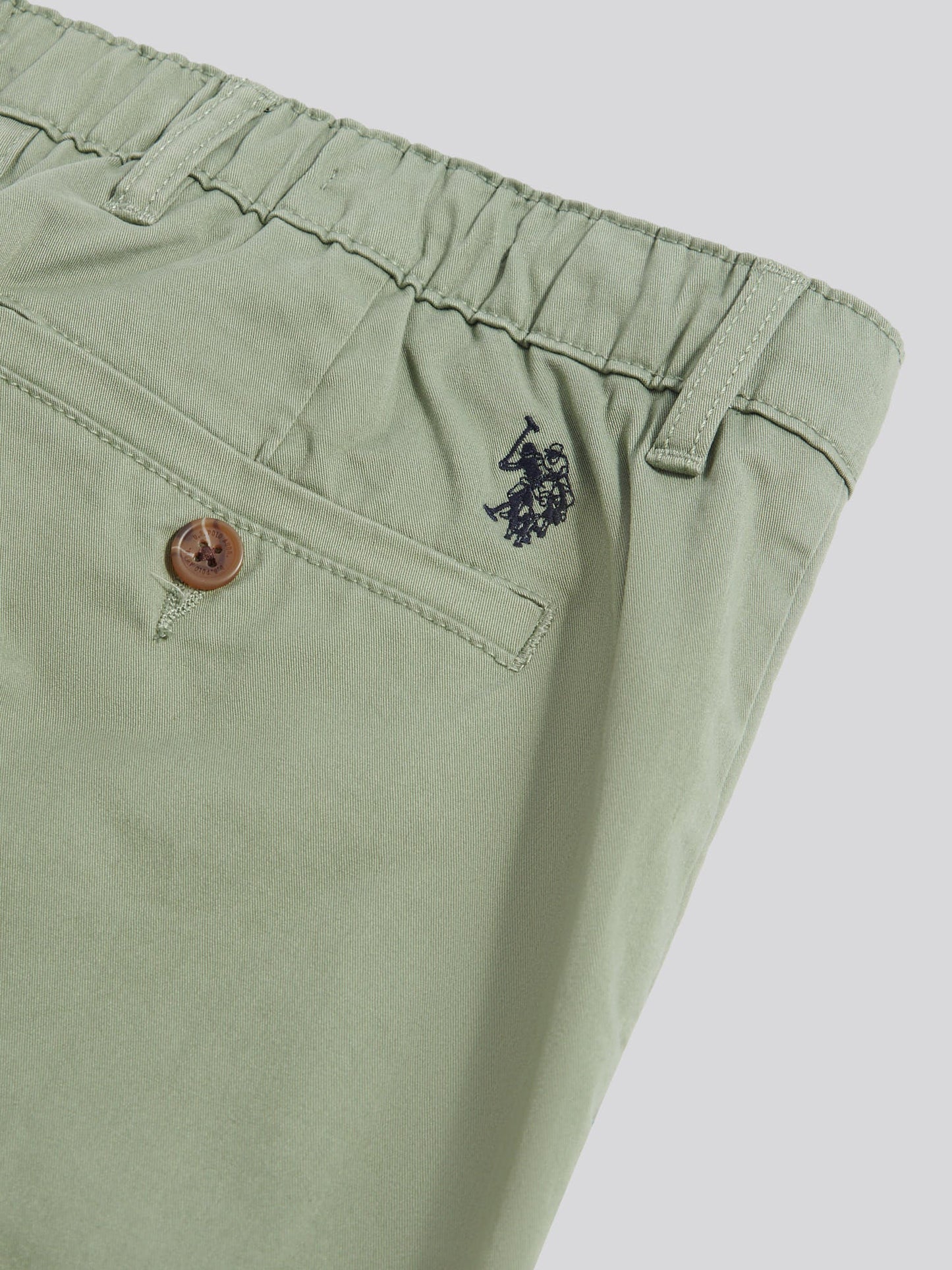 Mens Comfort Waist Classic Chino Sea Spray