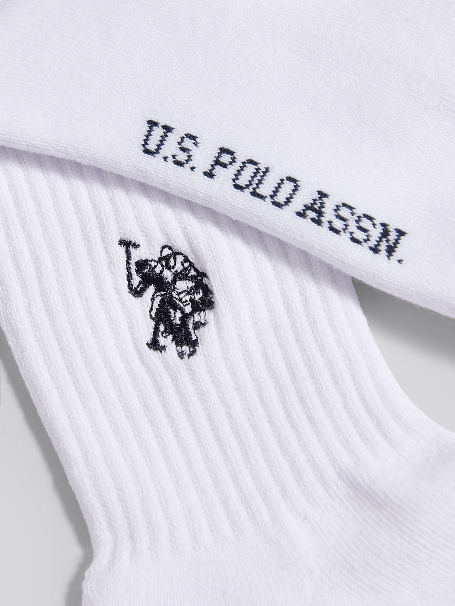 Mens 3 Pack Quarter Sports Sock Bright White