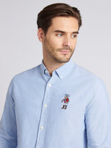 Mens Chuck Oxford Shirt Blue Yonder