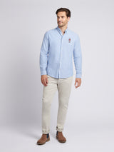Mens Chuck Oxford Shirt Blue Yonder