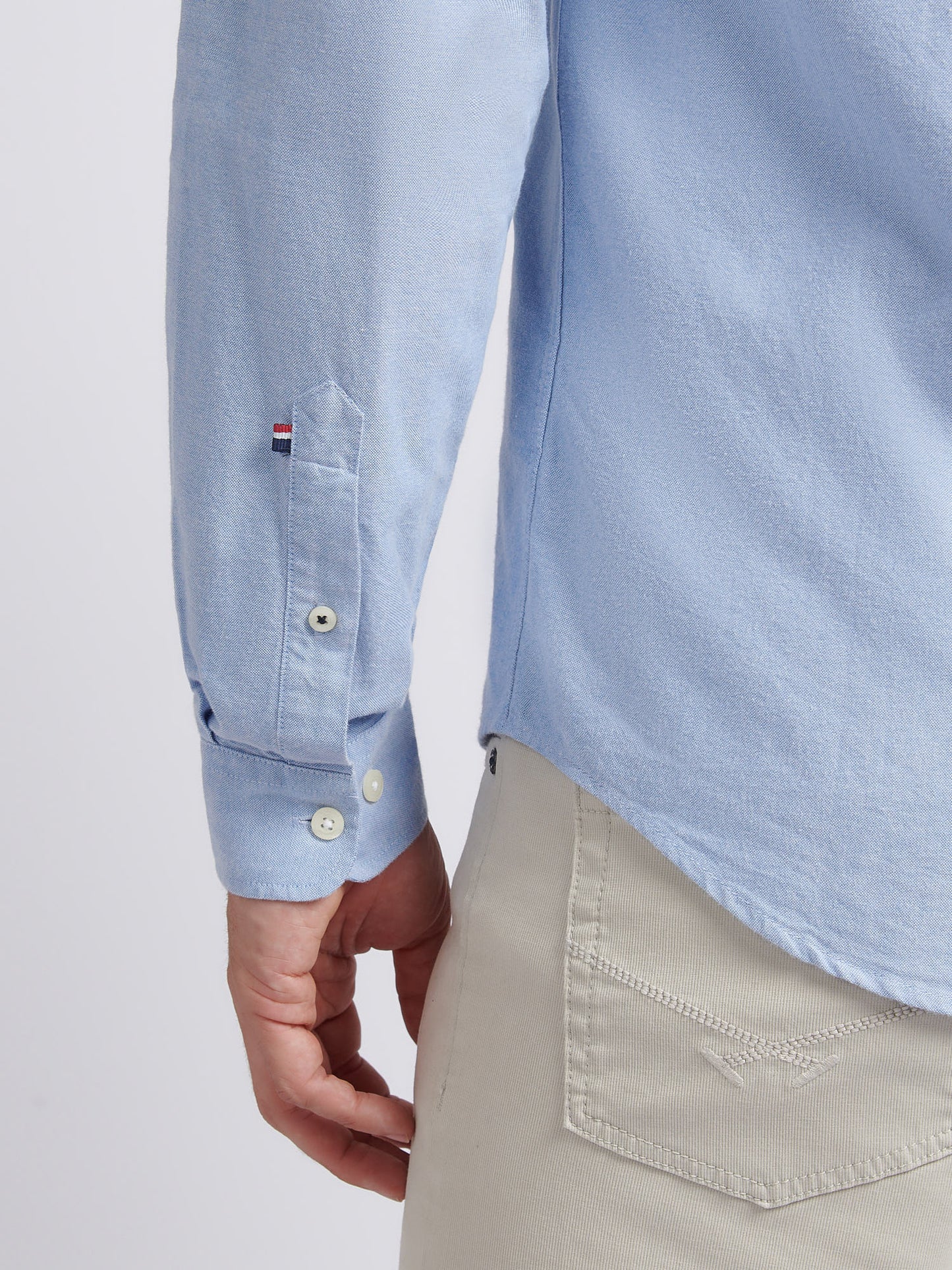 Mens Chuck Oxford Shirt Blue Yonder