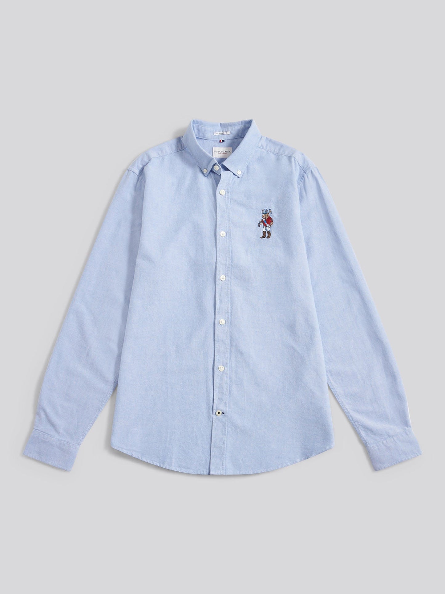 Mens Chuck Oxford Shirt Blue Yonder