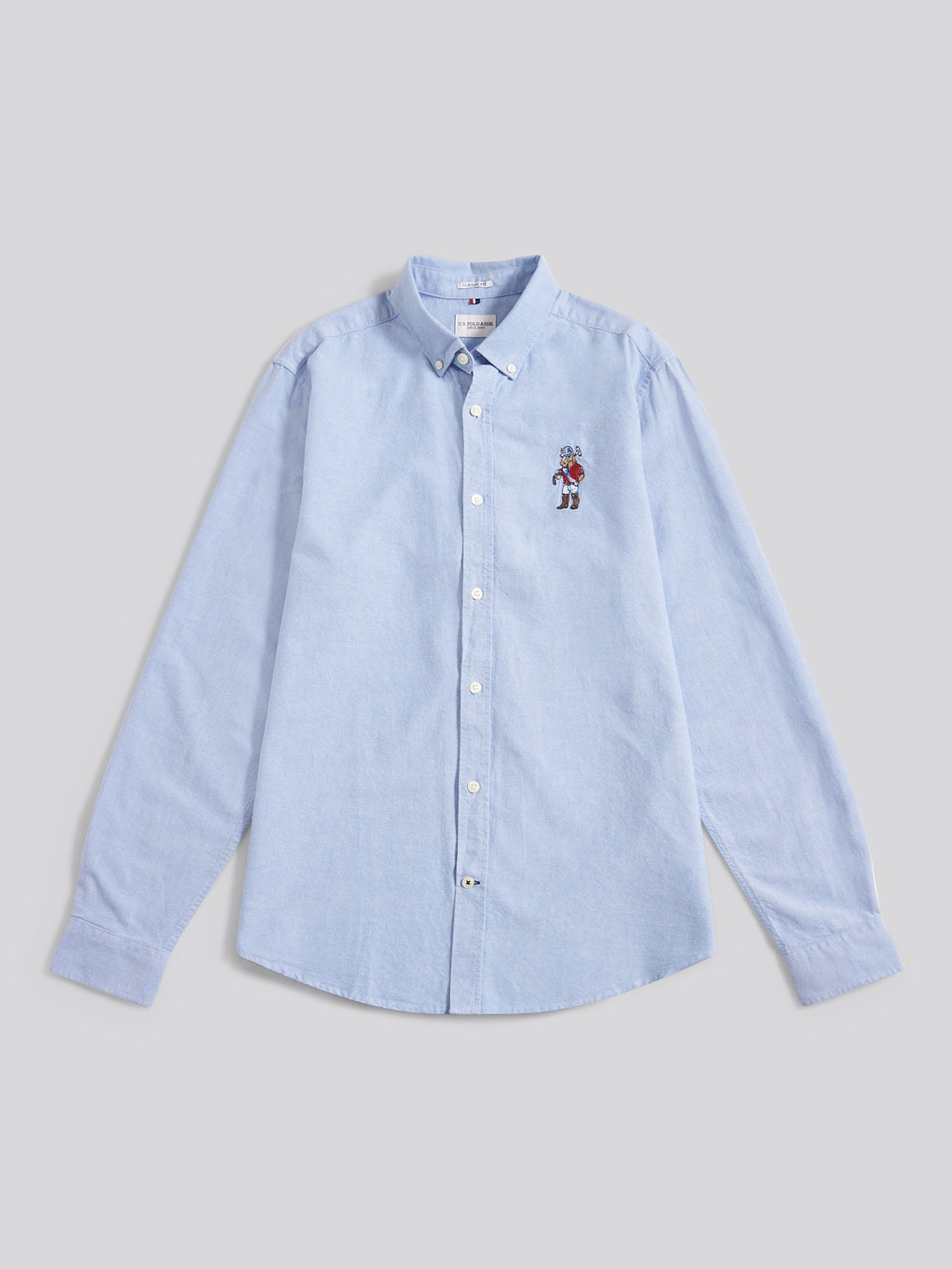 Mens Chuck Oxford Shirt Blue Yonder