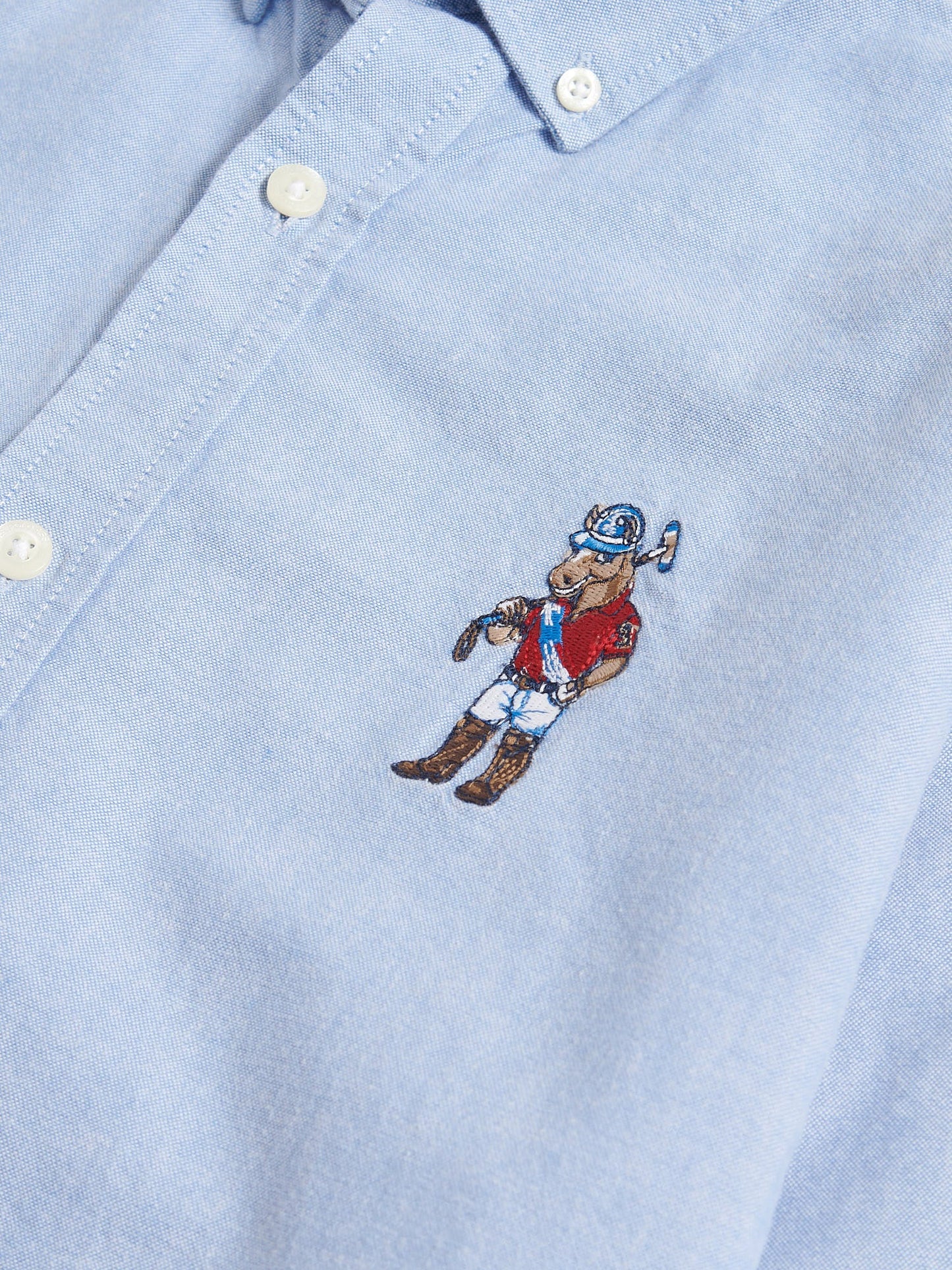 Mens Chuck Oxford Shirt Blue Yonder