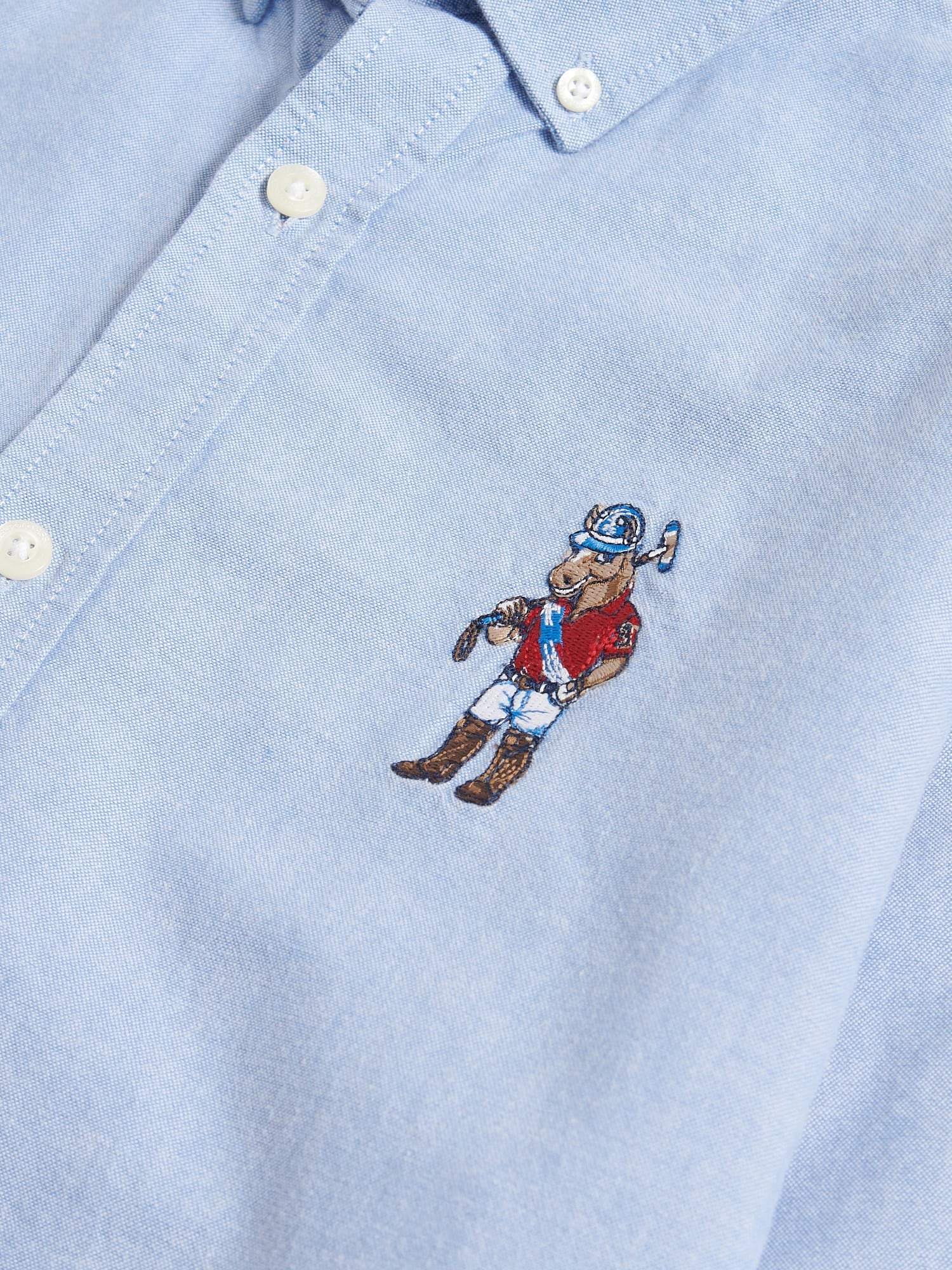 Mens Chuck Oxford Shirt Blue Yonder