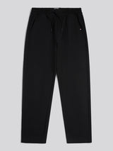 Mens Jersey Double Horsemen Trousers Black