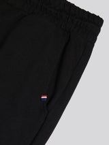 Mens Jersey Double Horsemen Trousers Black