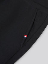 Mens Double Horsemen Cargo Sweat Jogger in Black