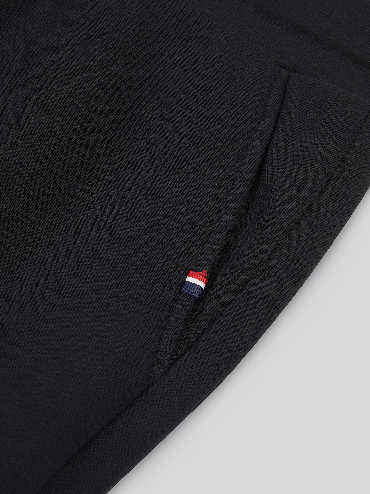 Mens Double Horsemen Cargo Sweat Jogger in Black