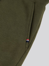 Mens Double Horsemen Cargo Sweat Jogger in Forest Night