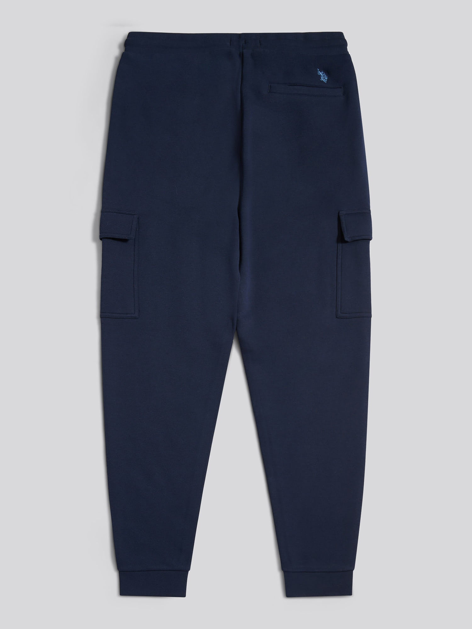 Mens Double Horsemen Cargo Sweat Jogger in Dark Sapphire Navy / Moonlight Blue DHM