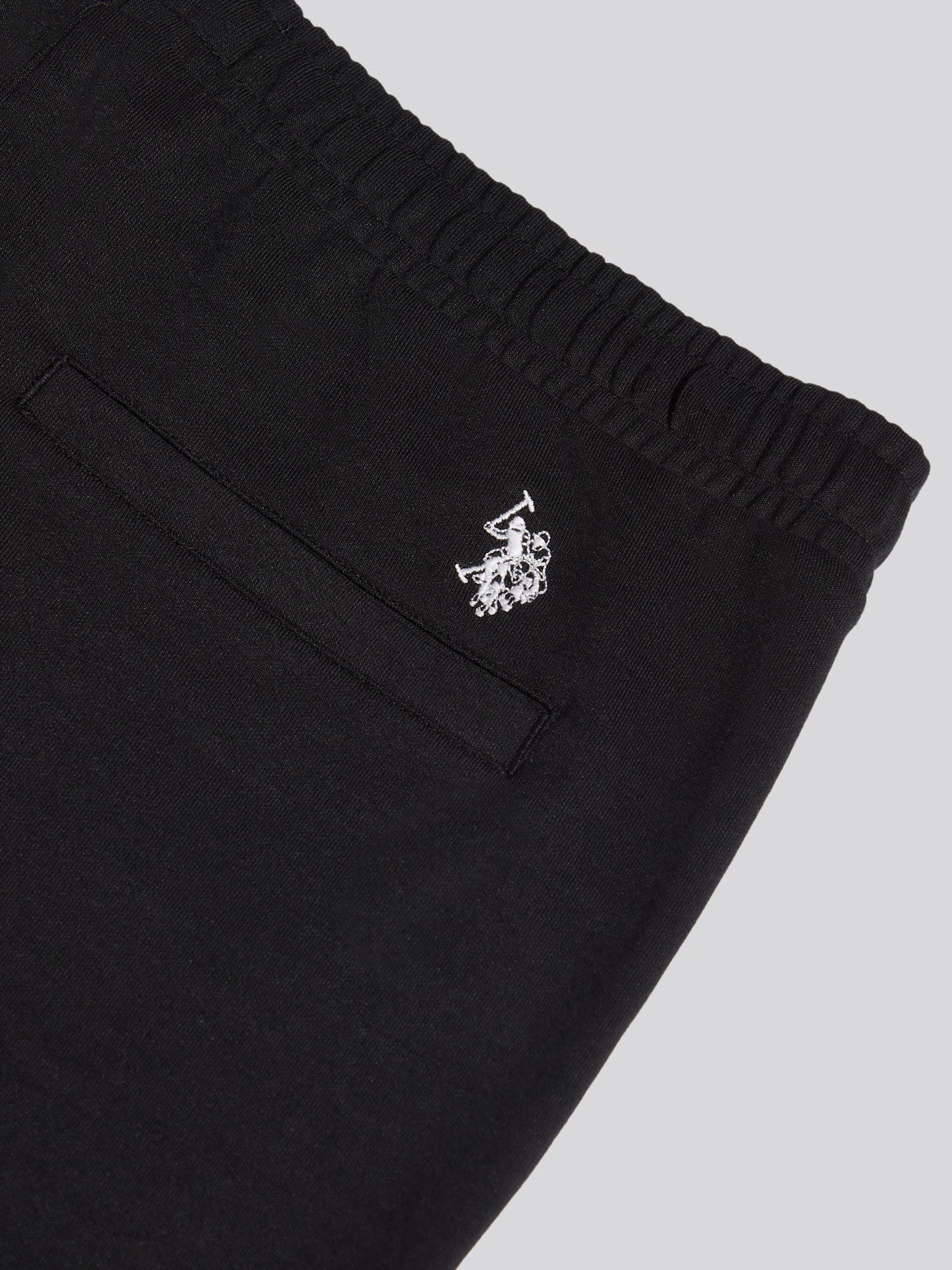 Mens Comfort Drawstring Smart Jogger in Black